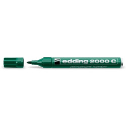 Маркер Edding 2000C Зеленый перманентный