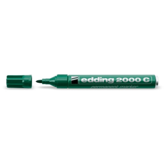 Маркер Edding 2000C Зеленый перманентный