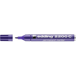 Маркер Edding 2000C Фиолетовый Нестираемый
