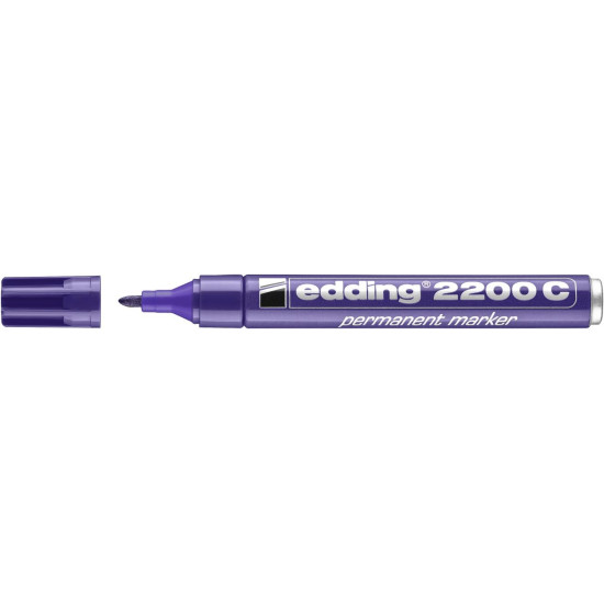 Маркер Edding 2000C Фиолетовый Нестираемый