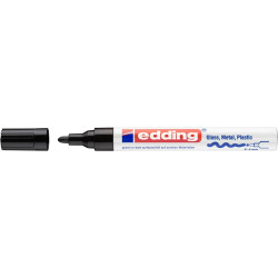 Маркер Edding 750 черный глянцевый