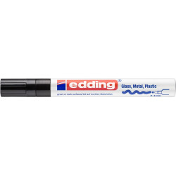 Маркер Edding 750 черный глянцевый