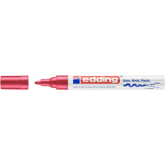 Маркер Edding 750 Красный глянцевый