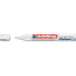 Маркер Edding 750 белый глянцевый 2-4мм