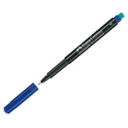 Маркер Faber-Castell Multimark F водостойкий синий