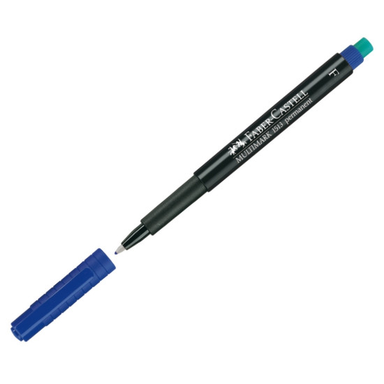 Маркер Faber-Castell Multimark F водостойкий синий