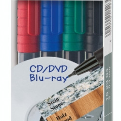 Маркеры Faber-Castell Multimark S 4шт