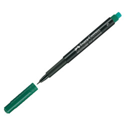 Маркер Faber-Castell Multimark S водостойкий зеленый