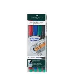 Маркеры Faber-Castell Multimark Универсальные водостойкие 4шт