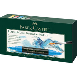 Маркеры акварельные Faber-Castell Albrecht Dürer 5шт набор