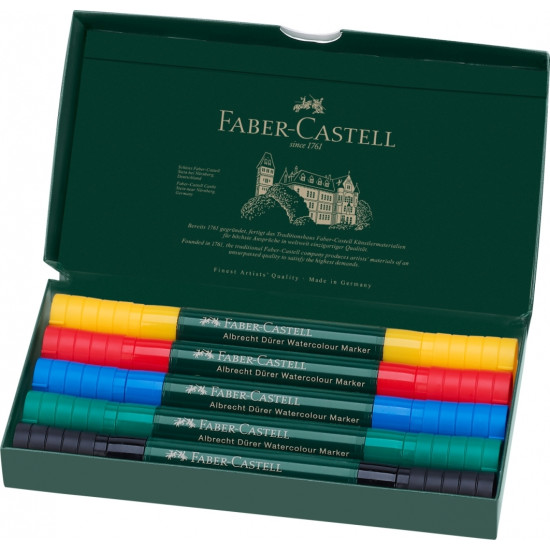 Маркеры акварельные Faber-Castell Albrecht Dürer 5шт набор