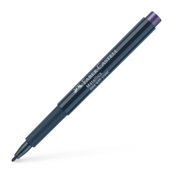 Маркер Faber-Castell 136 Металлик Фиолетовый водостойкий