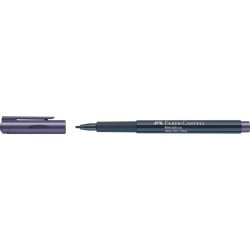 Маркер Faber-Castell 136 Металлик Фиолетовый водостойкий