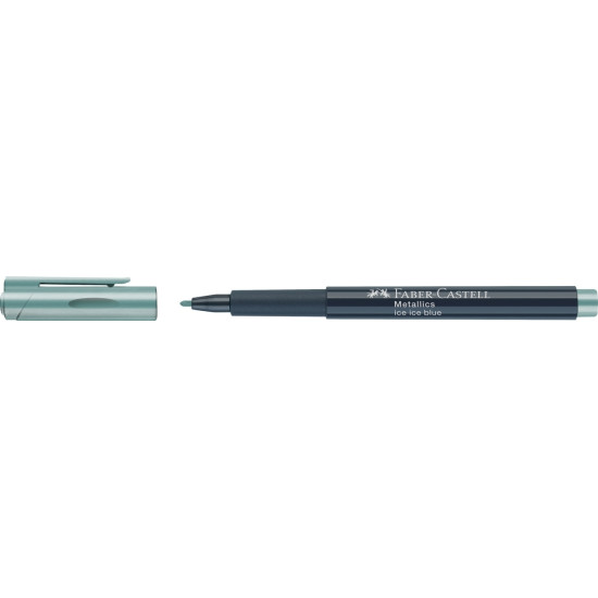 Маркер Faber-Castell Metallics 292 ледяной синий водостойкий