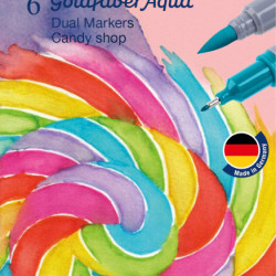 Маркеры Faber-Castell Goldfaber Aqua Конфетный магазин 6шт