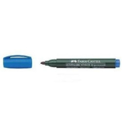 Перманентный маркер Faber-Castell Winner 52 синий круглый наконечник 2.8 мм