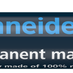 Permanentais marķieris Schneider 230, 1-3mm, konisks, melns