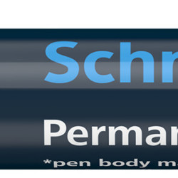 Permanentais marķieris Schneider 230, 1-3mm, konisks, sarkans