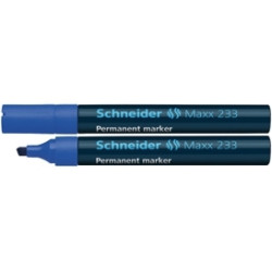Маркер Schneider 233  перманентный  сменным стержнем