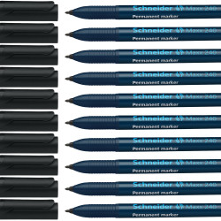 Permanentais marķieris Schneider Maxx 240, konisks, 1-2 mm, melns