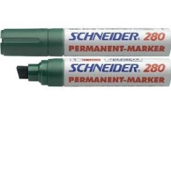 Маркер Schneider 280 перманентный скошенный наконечник
