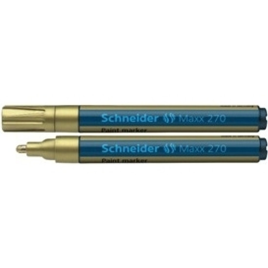 Маркеры Schneider Paint Maxx 270 Золотые 10шт