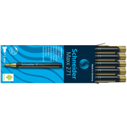 Permanentais marķieris Schneider 271, 1-2 mm, konisks, zelta