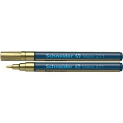 Маркер Schneider Paint Maxx 271 Золотой 1-2мм 10шт