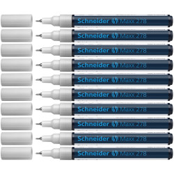 Permanentais marķieris Schneider Paint 278 0,8mm, balts