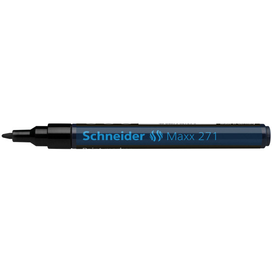 Permanentais marķieris Schneider Paint 271, 1-2mm, melns (P)