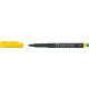 Перманентный маркер Faber-Castell Multimark S 0,4мм, желтый