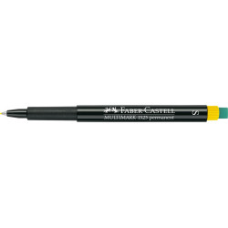 *Permanents marķieris Faber-Castell Multimark S, 0.4mm, dzeltens