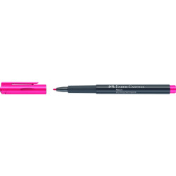 Маркер Faber-Castell 128 Неон Розовый Фламинго Водостойкий