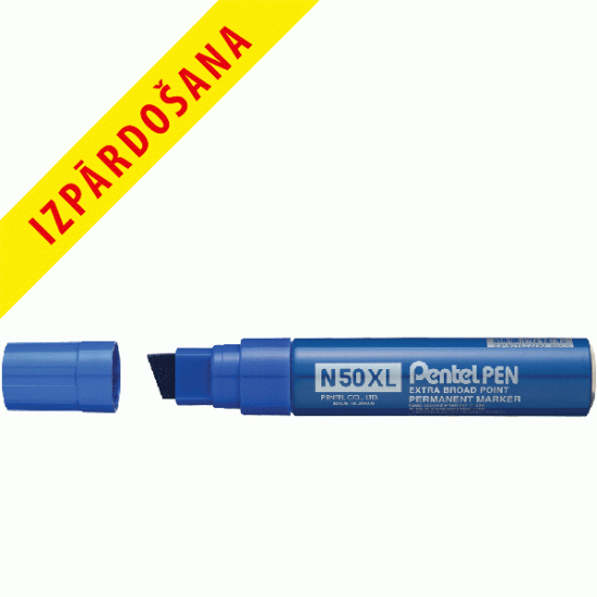 Permanentais marķieris Pentel N50 XL zils