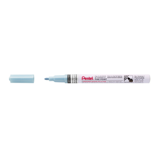 ##Marķieris PENTEL PAINT MSP10 pērļu gaiši zila kr.