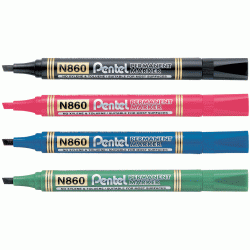 Permanentais marķieris Pentel N860 zaļa