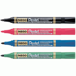 Permanentais marķieris Pentel N850 melns