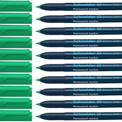 Permanentais marķieris Schneider Maxx 240, konisks, 1-2 mm, zaļš