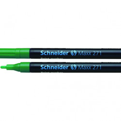 Permanentais marķieris Schneider Paint 271 1-2mm, konisks, zaļš