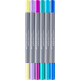 Akvareļu marķieri Faber-Castell Goldfaber Aqua, divpusēji, 6 krāsas, Fantasy Pineapple