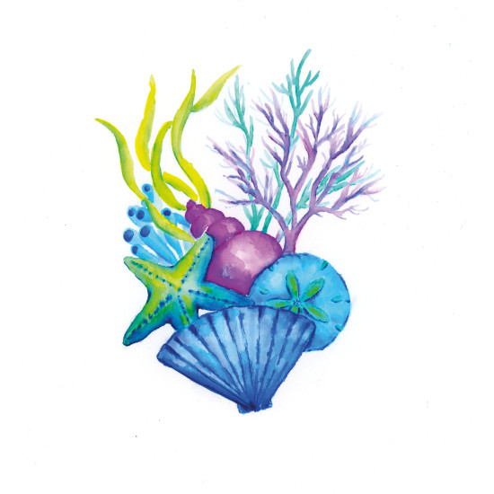 Akvareļu marķieri Faber-Castell Goldfaber Aqua, divpusēji, 6 krāsas, Fantasy Pineapple