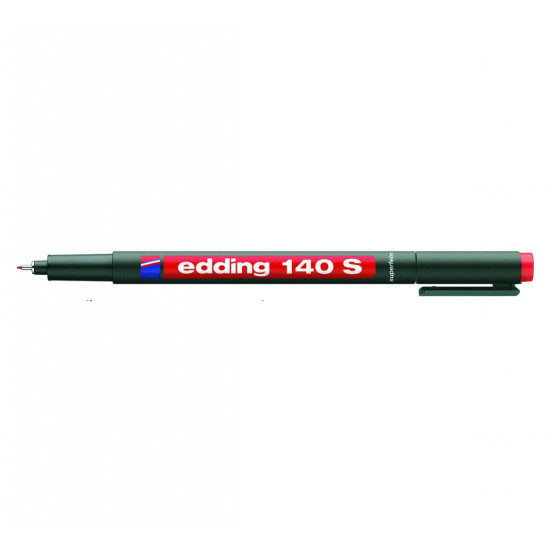 Перманентный маркер Edding 140S 03мм красный водостойкий