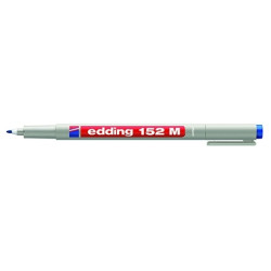 Маркер Edding 152M синий нестираемый 1мм