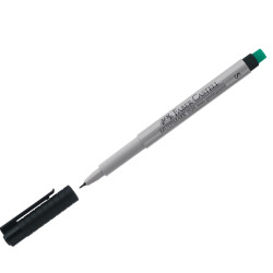 Маркер Faber-Castell Multimark S водорастворимый черный