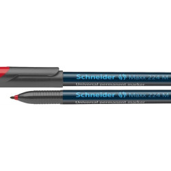 Маркер Schneider 224M водостойкий красный
