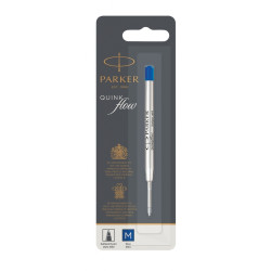 Стержень Parker QuinkFlow средний синий ISO