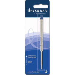 Стержень Waterman F синий тонкий