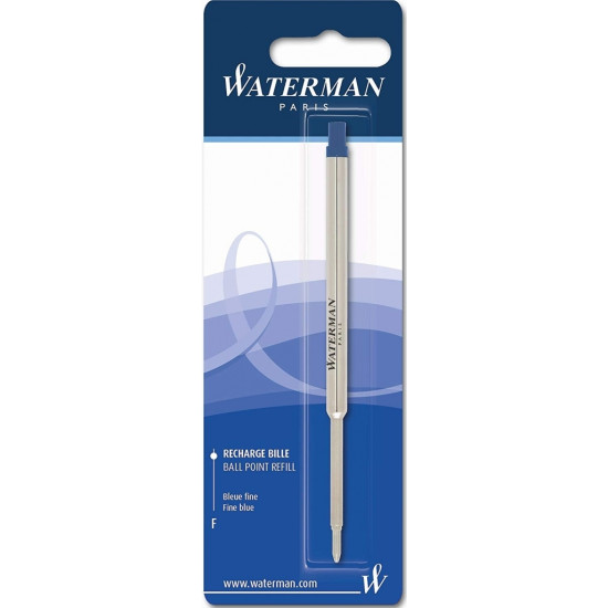 Стержень Waterman F синий тонкий