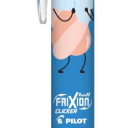 Geelpliiats Pilot Frixion Clicker Fancy Light blue 0,7 mm kustutav sinine