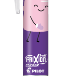 Geelpliiats Pilot Frixion Clicker Fancy Violet 0,7 mm kustutav sinine